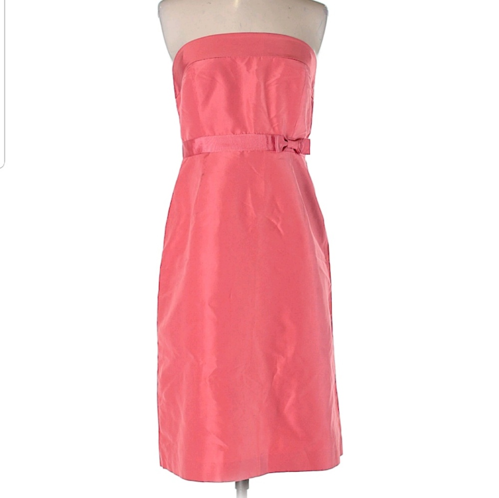 J.Crew Emma silk faille dress 6P